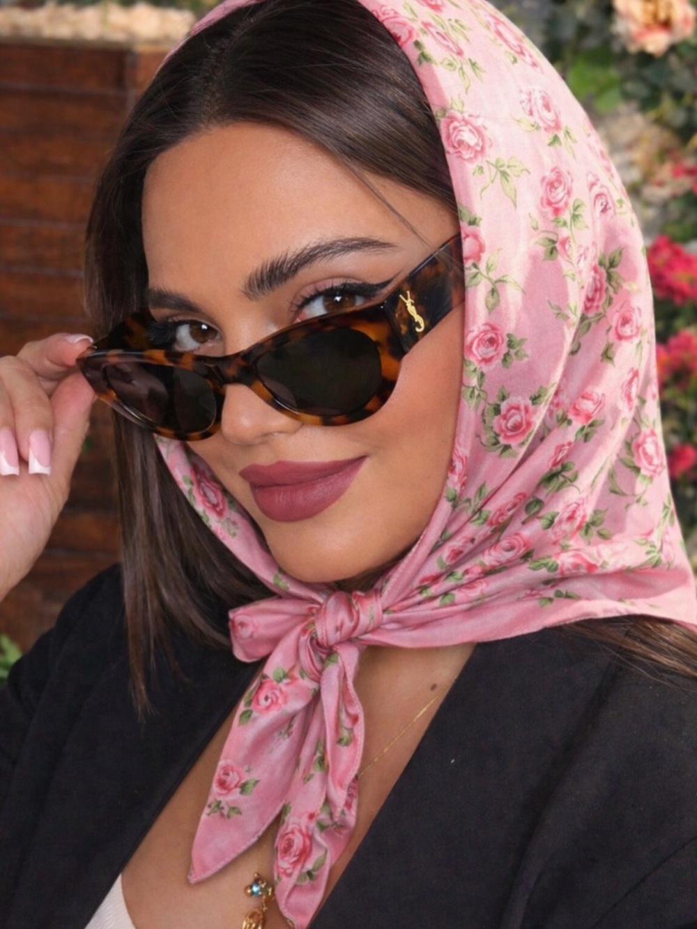 🆕Beautiful chic tortoise shell style sunglasses